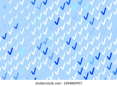 Light BLUE vector layout with wry lines. Creative illustration in halftone style with gradient. A new texture for your  ad, booklets, leaflets.