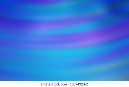 Light BLUE vector layout with wry lines. A sample with colorful lines, shapes. A completely new template for your design.