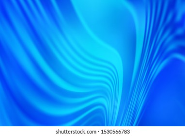 Light BLUE vector layout with wry lines. Brand new colorful illustration in simple style. Abstract style for your business design.