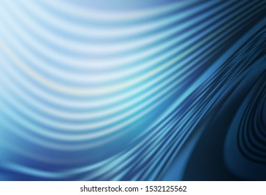 Light BLUE vector layout with wry lines. A sample with colorful lines, shapes. A completely new template for your design.