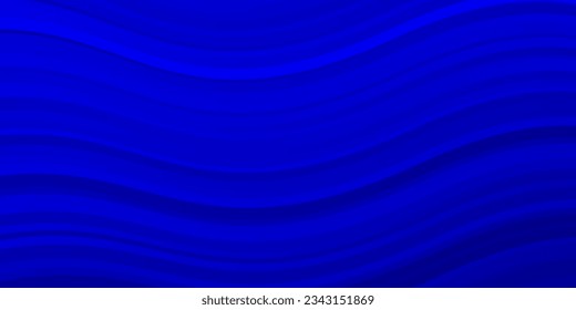 Light BLUE vector layout with wry lines. Gradient illustration in simple style with bows. Pattern for commercials, ads.