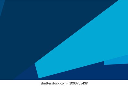 Light BLUE vector low poly background. A sample with a polygonal design. Illustration in polygonal style with repeating squares