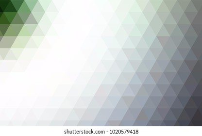 Light BLUE vector low poly pattern. Shining colored illustration in a brand-new style. A completely new template for your business design.