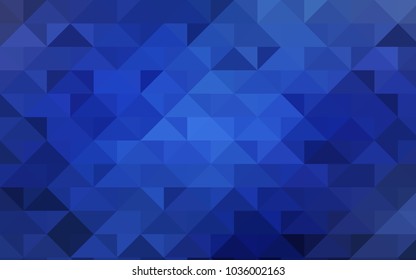 Light BLUE vector low poly background. Colorful illustration in abstract style with gradient. A new texture for your design.