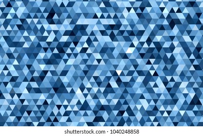 Light BLUE vector low poly pattern. Modern geometrical abstract illustration with gradient. The template can be used as a background for cell phones.