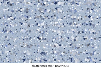 Light BLUE vector low poly background. A sample with a polygonal design. Illustration in polygonal style with repeating squares