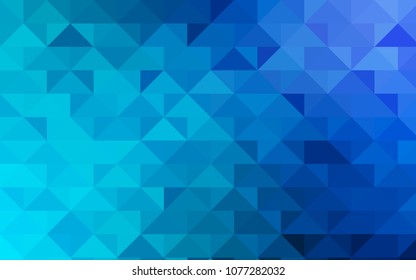 Light BLUE vector low poly background. An elegant bright illustration with gradient. A completely new design for your business.