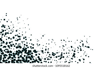 Light BLUE vector low poly background. A sample with a polygonal design. Illustration in polygonal style with repeating squares