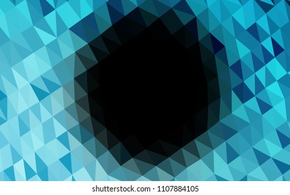 Light BLUE vector low poly texture. Shining colored illustration in a Brand new style. Brand new design for your business.