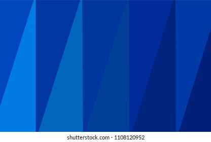 Light BLUE vector low poly layout. Triangular geometric sample with gradient.  The template for cell phone's backgrounds.