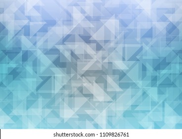 Light BLUE vector low poly texture. Glitter abstract illustration with an elegant design. The elegant pattern can be used as part of a brand book.