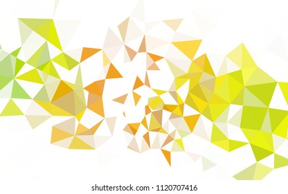 Light BLUE vector low poly texture. Shining colorful illustration with triangles. A completely new design for your leaflet.