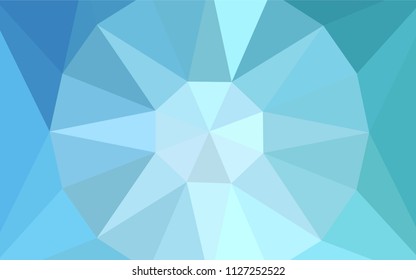 Light BLUE vector low poly texture with a diamond. A sample with polygonal shapes. A new texture for your web site.