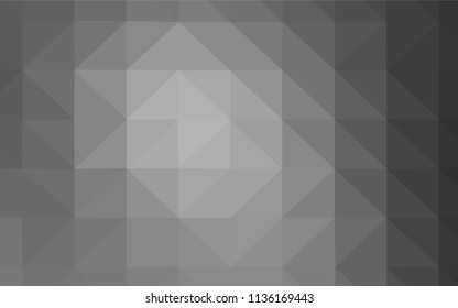 Light BLUE vector low poly texture. Shining colorful illustration with triangles. Template for cell phone's backgrounds.