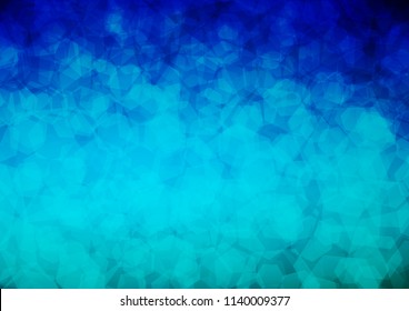 Light BLUE vector low poly pattern. Modern geometrical abstract illustration with gradient. The polygonal design can be used for your web site.