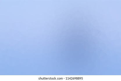 Light BLUE vector low poly cover. Modern geometrical abstract illustration with gradient. The polygonal design can be used for your web site.
