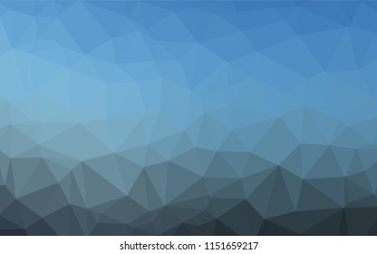 Light BLUE vector low poly layout. Glitter abstract illustration with an elegant design. A new texture for your design.