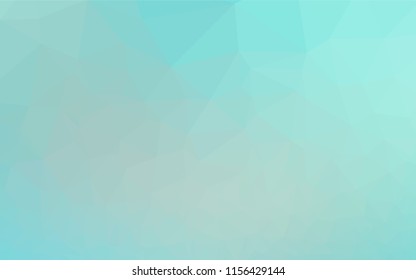 Light BLUE vector low poly layout. Creative geometric illustration in Origami style with gradient. A new texture for your design.