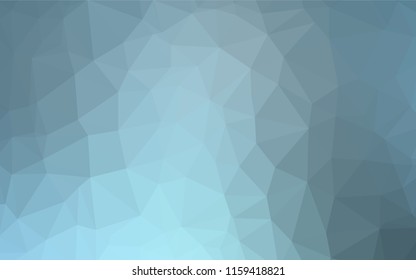 Light BLUE vector low poly layout. Colorful abstract illustration with gradient. A completely new template for your business design.