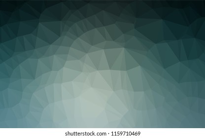 Light BLUE vector low poly texture. A completely new color illustration in a vague style. Brand new design for your business.