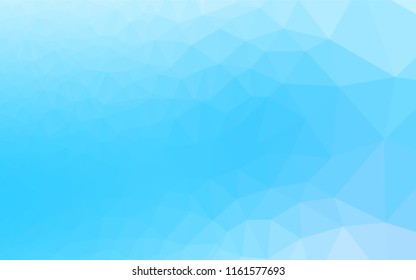 Light BLUE vector low poly texture. Shining colored illustration in a Brand new style. Brand new design for your business.