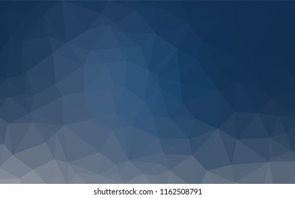 Light BLUE vector low poly texture. Colorful illustration in abstract style with gradient. The template can be used as a background for cell phones.
