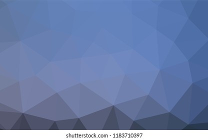 Light BLUE vector low poly texture. Shining colored illustration in a Brand new style. The textured pattern can be used for background.