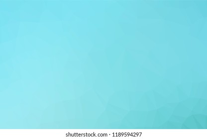 Light BLUE vector low poly texture. A sample with polygonal shapes. A new texture for your design.