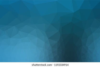 Light BLUE vector low poly texture. Brand new colored illustration in blurry style with gradient. A new texture for your design.