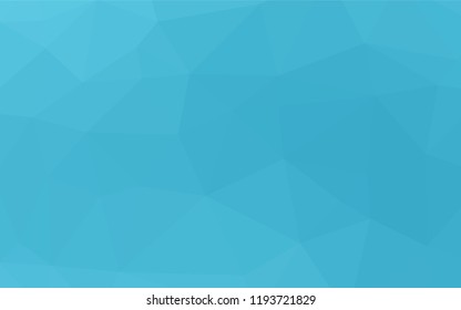 Light BLUE vector low poly texture. Glitter abstract illustration with an elegant design. Brand new style for your business design.