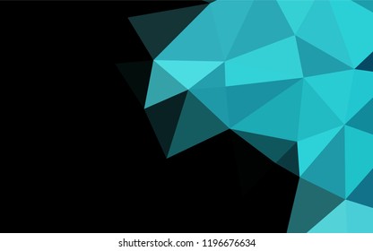 Light BLUE vector low poly texture. Shining colored illustration in a Brand new style. Brand new design for your business.