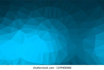 Light BLUE vector low poly texture. Shining colored illustration in a Brand new style. Brand new design for your business.