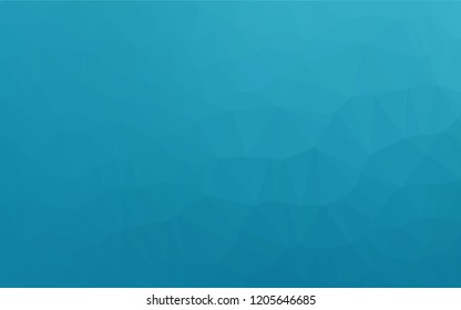 Light BLUE vector low poly texture. Shining colored illustration in a Brand new style. The best triangular design for your business.