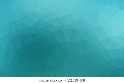 Light BLUE vector low poly texture. A sample with polygonal shapes. The elegant pattern can be used as part of a brand book.