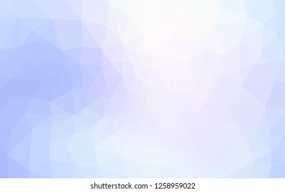 Light BLUE vector low poly texture. A completely new color illustration in a polygonal style. Completely new template for your banner.