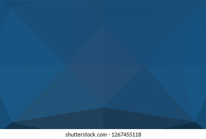 Light BLUE vector low poly layout. An elegant bright illustration with gradient. Brand new design for your business.