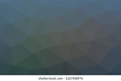 Light BLUE vector low poly layout. Modern geometrical abstract illustration with gradient. A new texture for your design.
