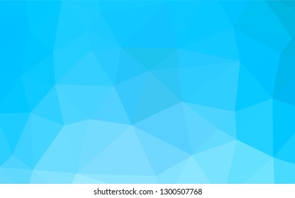 Light BLUE vector low poly texture. Shining colored illustration in a Brand new style. Brand new design for your business.
