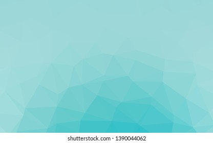 Light BLUE vector low poly texture. A completely new color illustration in a vague style. Completely new template for your business design.