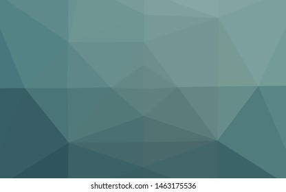 Light BLUE vector low poly layout. Glitter abstract illustration with an elegant design. Completely new design for your business.