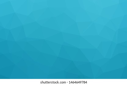 Light BLUE vector low poly layout. Shining colored illustration in a Brand new style. Template for your brand book.