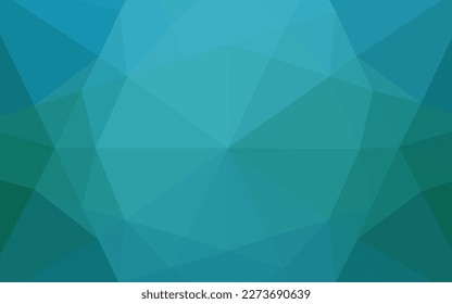 Vector ligero AZUL de baja textura de poli. Muestra con formas poligonales. El diseño elegante se puede utilizar como parte de un libro de marca.