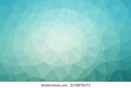 Light BLUE vector low poly layout. An elegant bright illustration with gradient. Completely new design for your business.