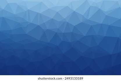 Light BLUE vector low poly layout. Shining colored illustration in a Brand new style. Elegant pattern for a brand book.