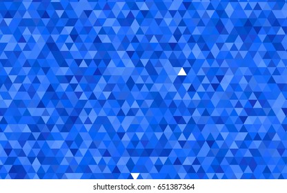 Light BLUE vector low poly pattern. Shining colored illustration in a brand-new style. A completely new template for your business design.