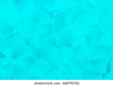 Light BLUE vector low poly background. Shining colored illustration in a brand-new style. A completely new design for your business.
