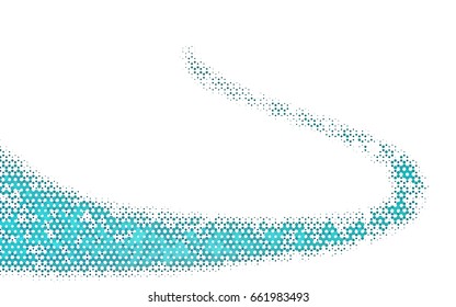 Light BLUE vector low poly background. A sample with a polygonal design. Low poly illustration, low polygonal background.