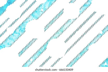 Light BLUE vector low poly background. A sample with a polygonal design. Low poly illustration, low polygonal background.