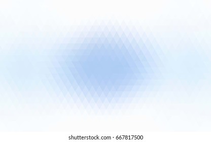 Light BLUE vector low poly background. Modern geometrical abstract illustration with gradient. The completely new template can be used for your brand book.