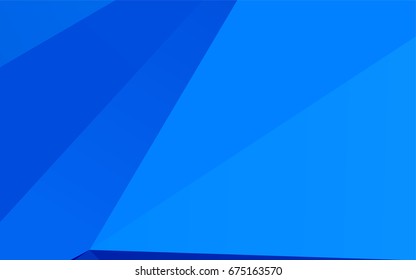 Light BLUE vector low poly pattern. Brand-new colored illustration in blurry style with gradient. The textured pattern can be used for background.